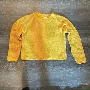 Cat &  Jack yellow sweater
